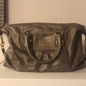 Metallic Coach Purse